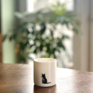 Espresso cup WITH CAT, 50 ml